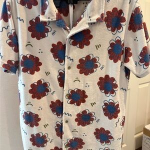 ALO Yoga Multicolor Patterned Shirt